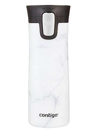 Termoska ContiGo Pinnacle Couture, 420 ml, bílý mramor