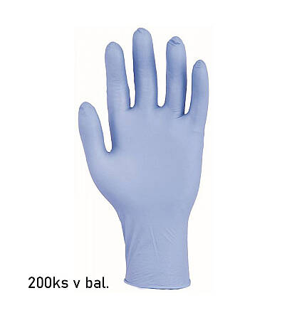 Jednorázové rukavice SEMPERIT Xtralite, nitril, nepudrované,modré, 200ks !!!