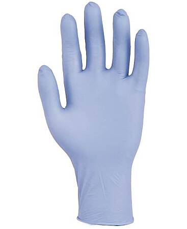 Jednorázové rukavice SEMPERIT Nitrile Comfort, nitril, nepudrované, modré, 100ks