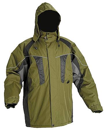 Zimní pracovní bunda NYALA, zelená/černá