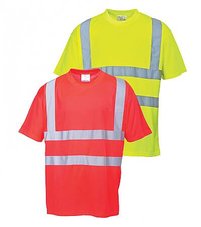 Pracovní výstražné triko Portwest Hi-Vis, různé barvy