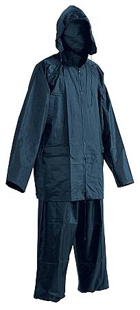 Dvoudílný oblek proti dešti CARINA, tmavě modrý