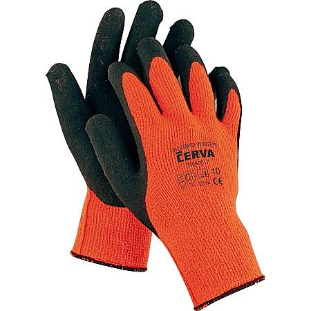 Povrstvené zimní rukavice PALAWAN Winter, oranžová