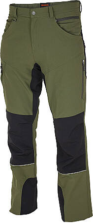 Outdoorové strečové kalhoty Bennon FOBOS TROUSERS, zelené