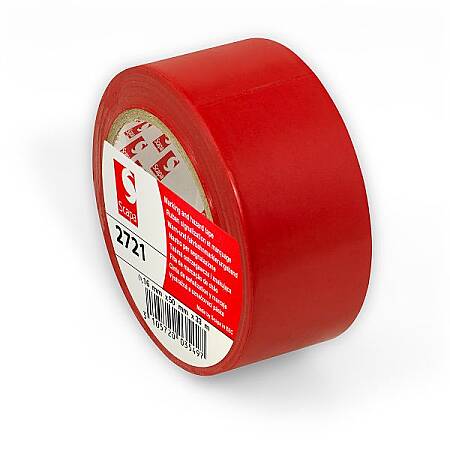 Značicí podlahová páska SCAPA, š.50mm, červená