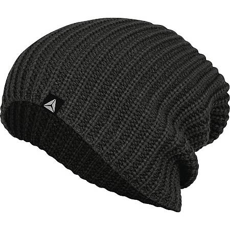Zimní pletená čepice se vzorem LENA, černá