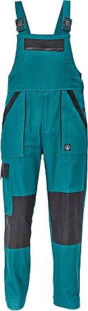 Montérkové laclové kalhoty MAX NEO, zelená/černá