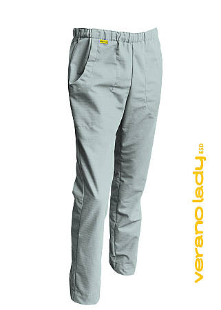 Dámské kalhoty CHAMEO VERANO ESD LADY, šedé
