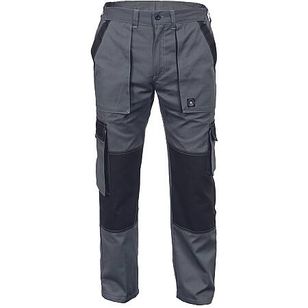 Dámské letní montérkové kalhoty MAX SUMMER LADY, antracit/černá