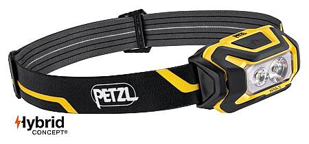 Pracovní vodotěsná čelová svítilna Petzl Aria 2