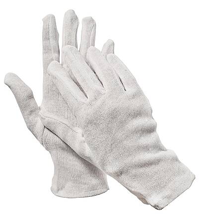 Šité bavlněné rukavice KITE/KEVIN, vel. 10
