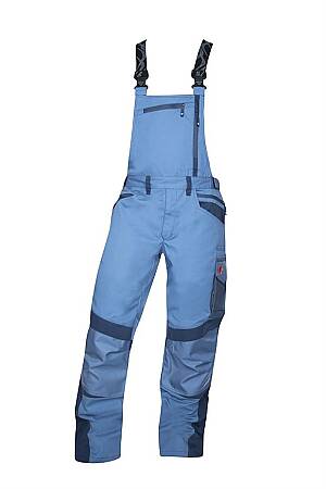 Montérkové laclové kalhoty R8ED+,modro/modré (prodloužené)
