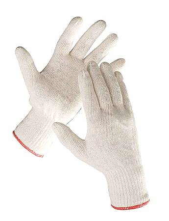 Pletené rukavice AUKLET, bavlněné