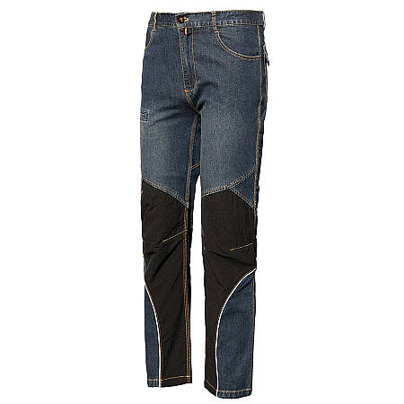 Pracovní džíny kalhoty Issa EXTREME, modré