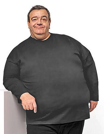 Nadměrné triko s dlouhým rukávem Unisex Tee, 4XL-15XL, různé barvy