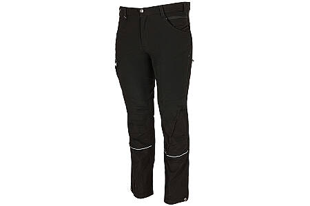 Outdoorové strečové kalhoty Bennon FOBOS TROUSERS BLACK, černé