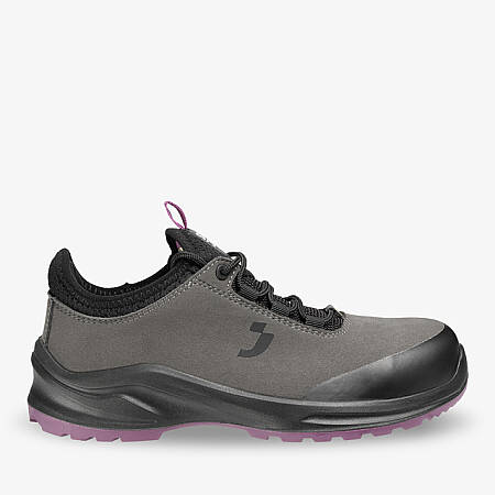 Dámská bezpečnostní polobotka SAFETY JOGGER MODULO S3S ESD non-metal, šedá/fial.