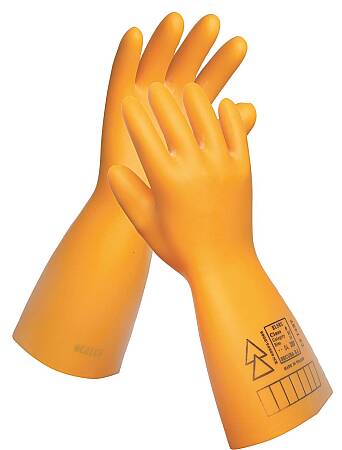 Dielektrické izolační rukavice, 7,5kV (7500V)
