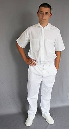 Pánská lékařská košile s krátkým rukávem ŠIMON