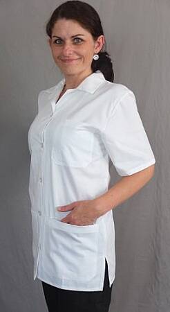 Dámská lékařská košile s krátkým rukávem IVANA