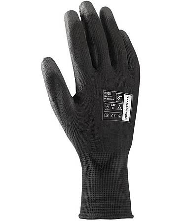 Pracovní povrstvené rukavice BUNTING Evolution Black/ BUCK Black