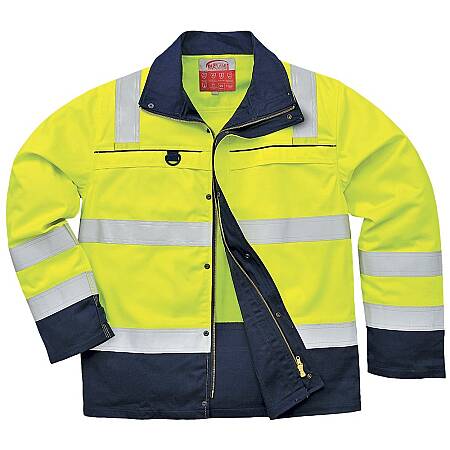 Multinormní blůza Hi-Vis Portwest FR61, žlutá/navy