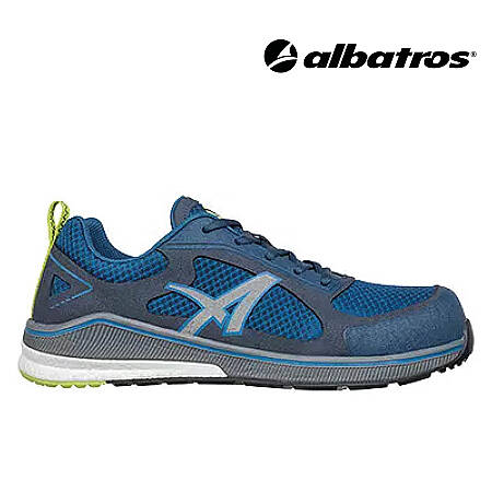 Bezpečnostní polobotka ALBATROS AER58 Blue Low S1P ESD