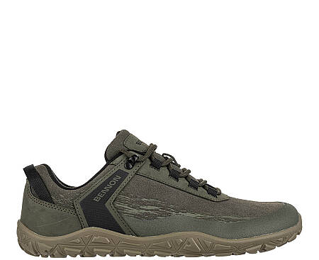 Lehká treková obuv BNN BAREFOOT OUTDOOR KHAKI, khaki