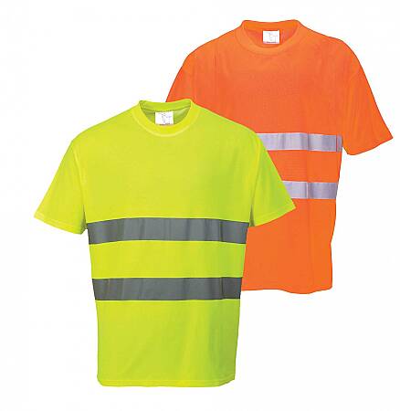 Pracovní výstražné triko Portwest COMFORT, různé barvy