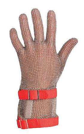 Kovové protiřezné rukavice pro řezníky Bátmetall, střední
