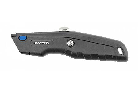 Nůž s lichoběžníkovou čepelí, plastový