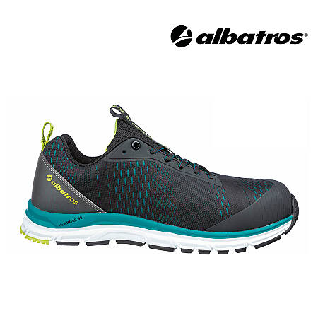 Bezpečnostní polobotka ALBATROS AER55 Impulse Black Blue Low S1P ESD