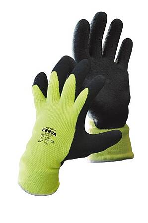 Povrstvené zimní rukavice PALAWAN Winter, žluté