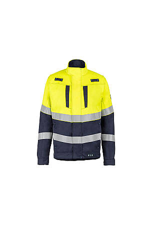 Nehořlavá antistatická pracovní blůza GOODPRO JAKUB Hi-Vis, navy blue